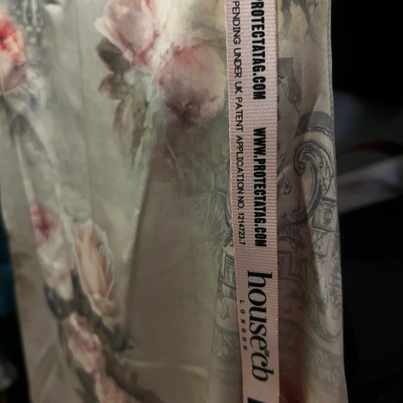 NWT House of CB, Venus Dress - Floral Dress in Cream & Floral - Picture 9 of 11